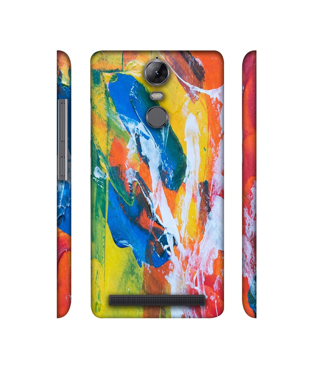 Amazon Brand - Solimo Designer Multicolor Paint On Wall 3D Printed Hard Back Case Mobile Cover for Lenovo K5 Note