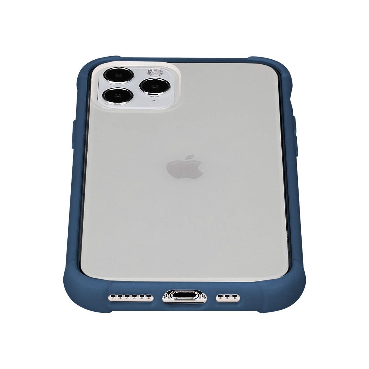 AmazonBasics iPhone 11 Pro Crystal Mobile Phone Case (Protective & Anti Scratch) - Blue (Renewed)
