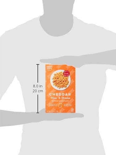 Wickedly Prime Lentil Pasta Meal, Cheddar Mac & Cheese, 11oz