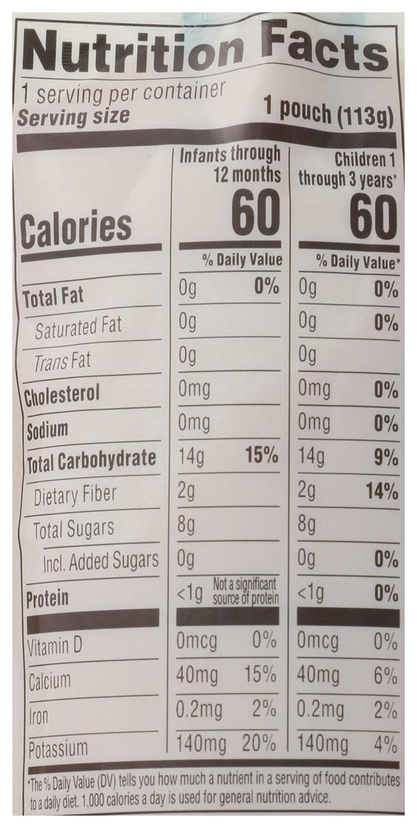 365 by Whole Foods Market, Organic Baby Food, Pear Strawberry Rhubarb, 4 Ounce