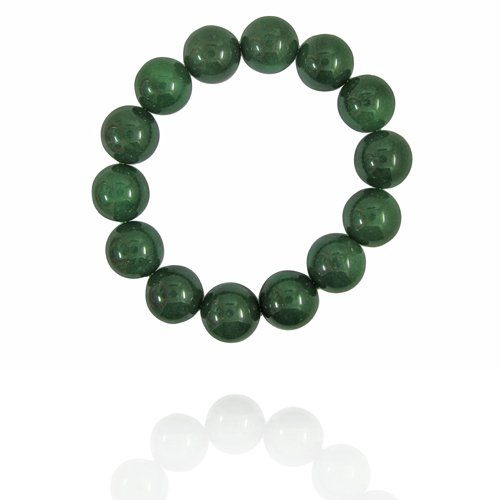 16mm Round Aventurine Bead Bracelet, 8"