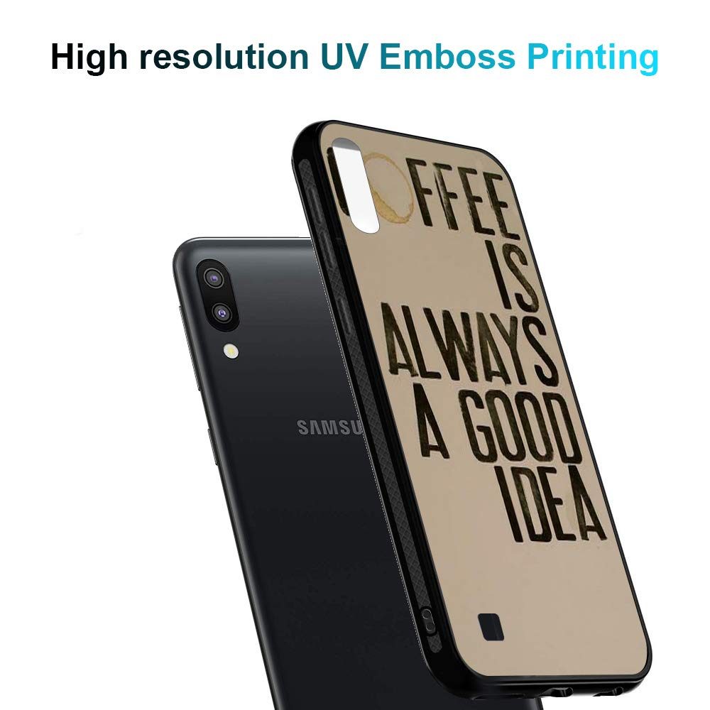 Amazon Brand - Solimo Designer Coffee Printed Hard Back Case Mobile Cover for Samsung Galaxy M10 (D1240)