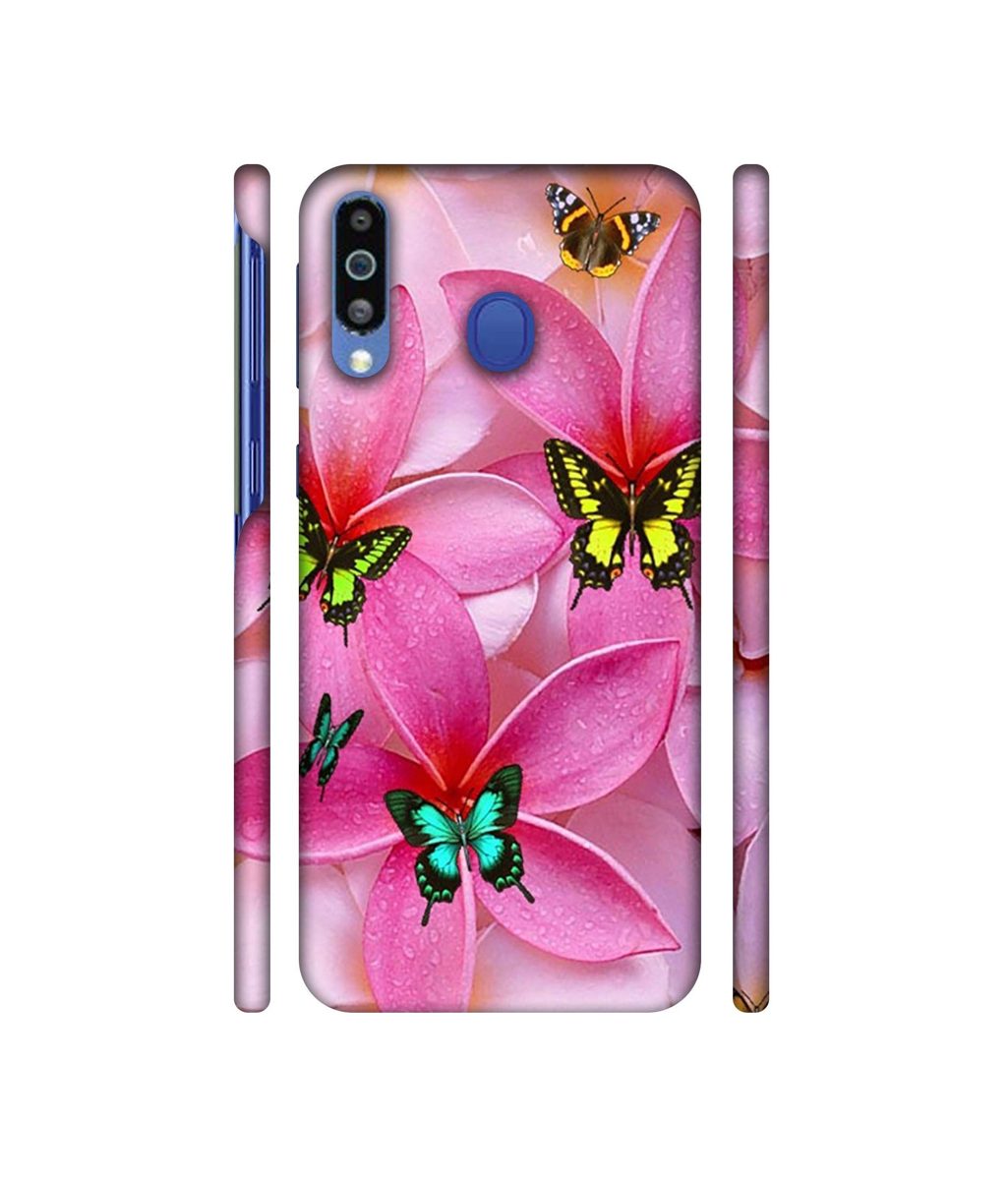 Amazon Brand - Solimo Designer B-Butterflies 3D Printed Hard Back Case Mobile Cover for Samsung Galaxy M21