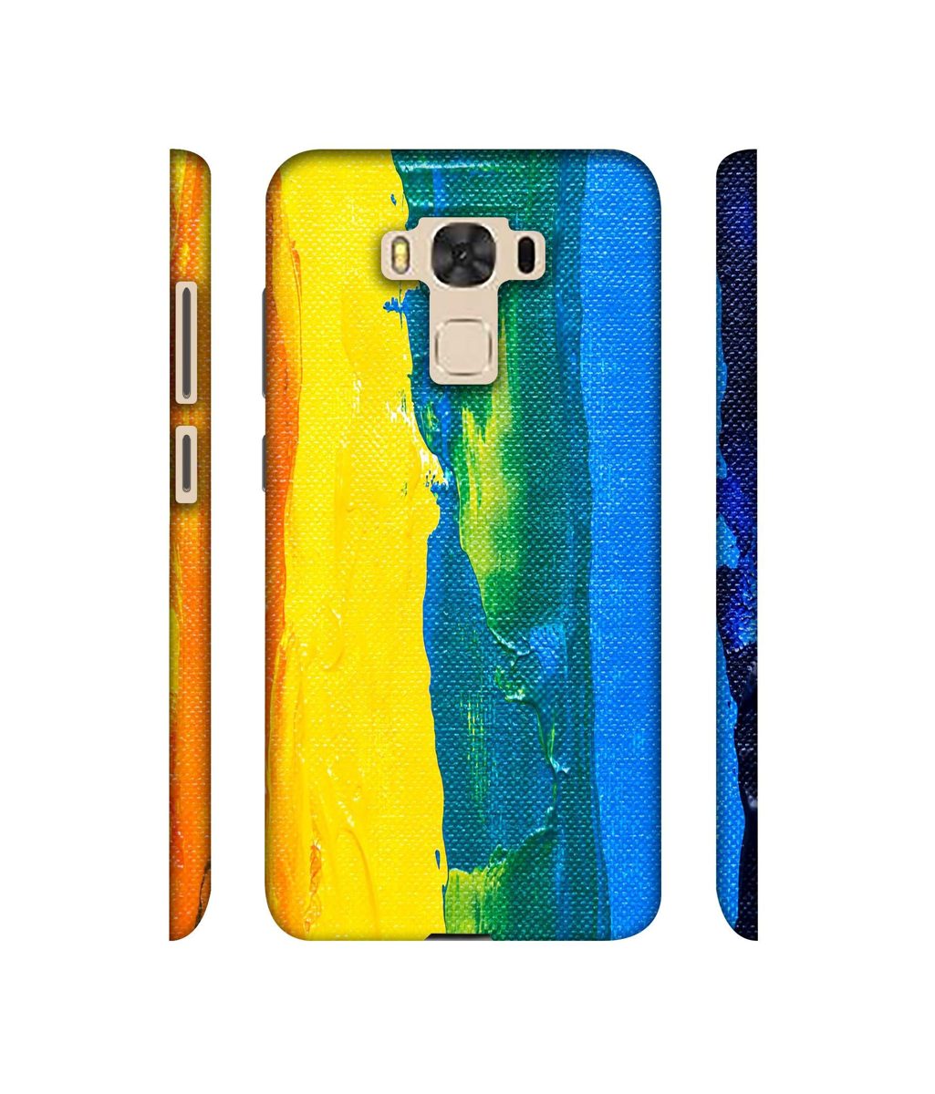 Amazon Brand - Solimo Designer Multicolor Line Color On Canvas 3D Printed Hard Back Case Mobile Cover for Asus Zenfone 3 Laser ZC551KL