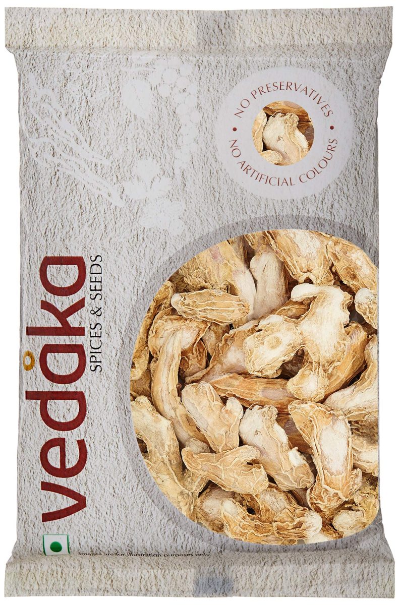 Amazon Brand - Vedaka Dried Ginger, 100g