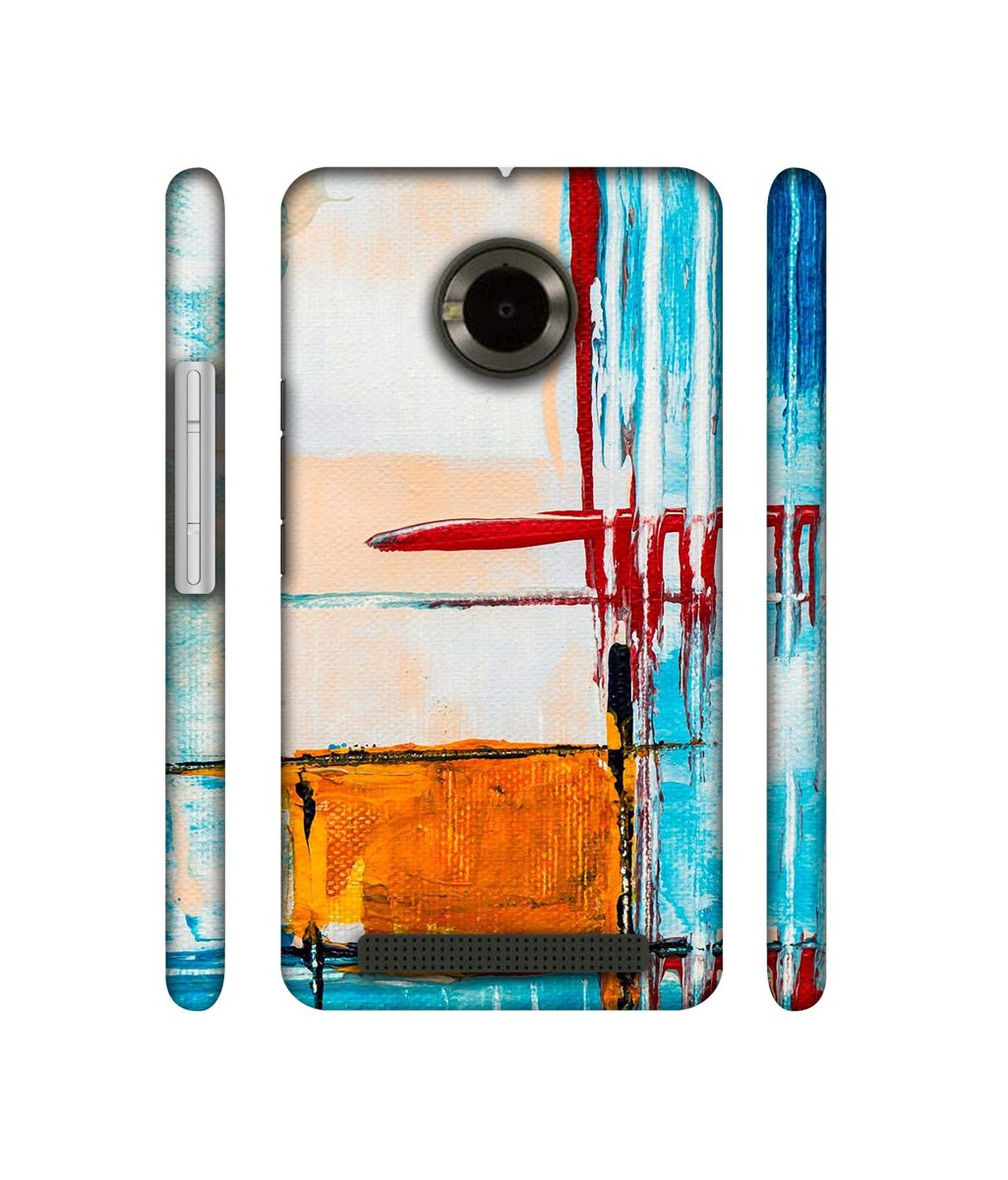 Amazon Brand - Solimo Designer Glass Paint 3D Printed Hard Back Case Mobile Cover for Micromax YU Yuphoria AQ5010 / AO5010