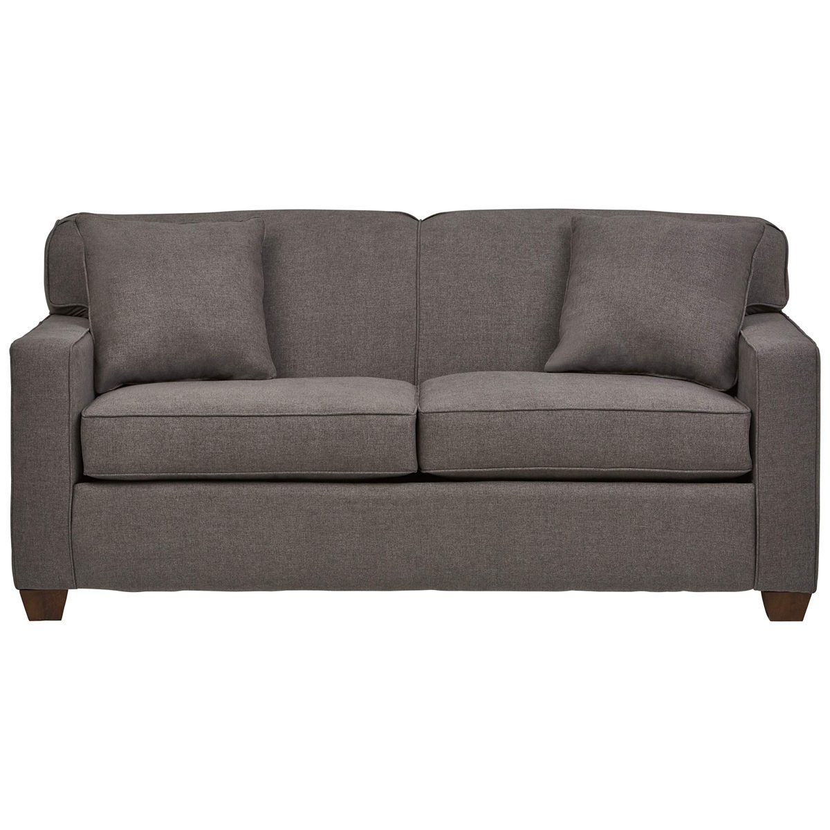 Amazon Brand – Stone & Beam Fischer Full-Sized Sleeper Sofa, 72"W, Stone Fabric