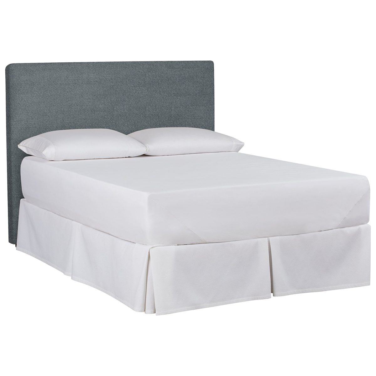 Amazon Brand – Stone & Beam Katama Slipcover Queen Headboard, 66"W, Lagoon