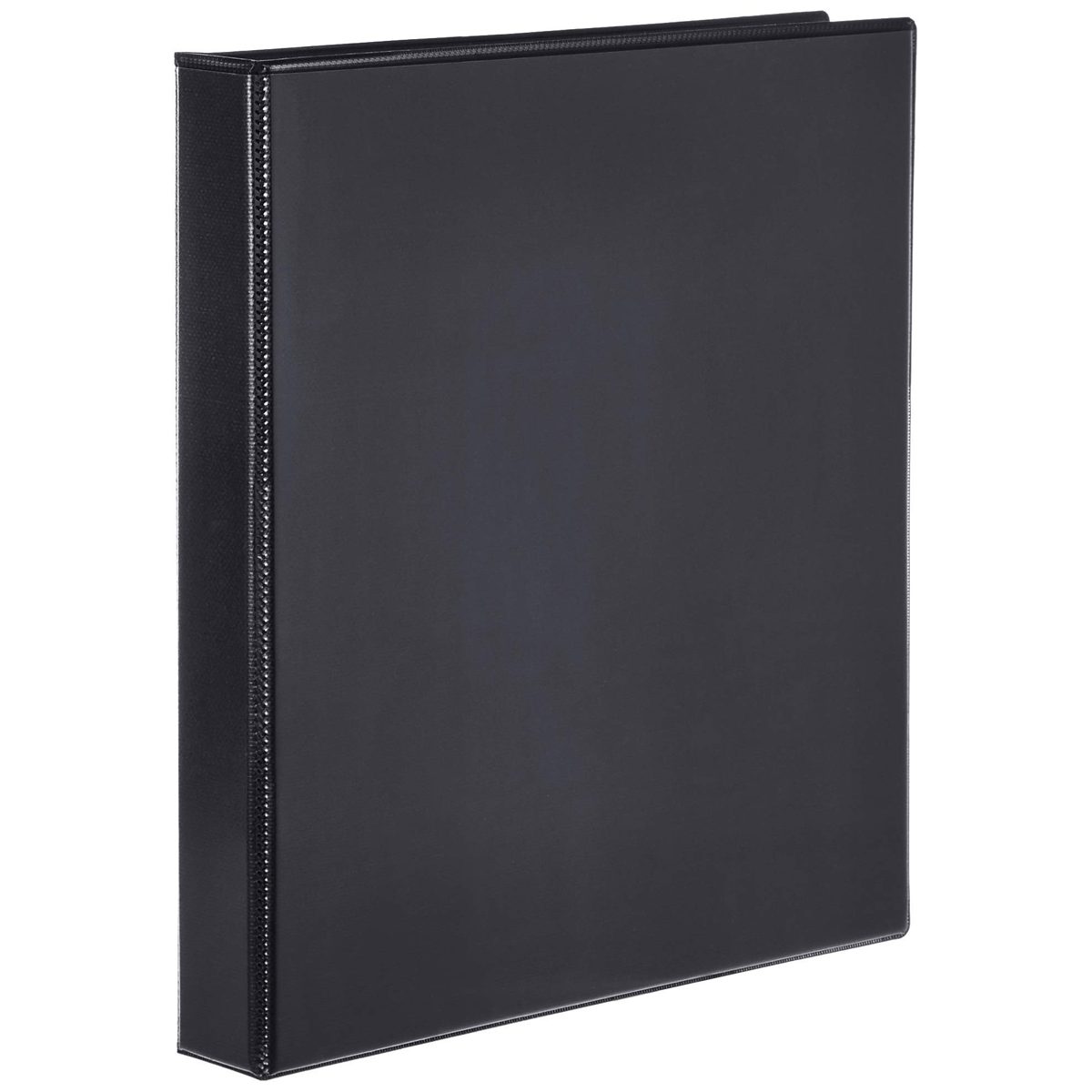 AmazonBasics Heavy-Duty D-Ring Binder - 1.5 Inch, Black, 4-Pack (Renewed)