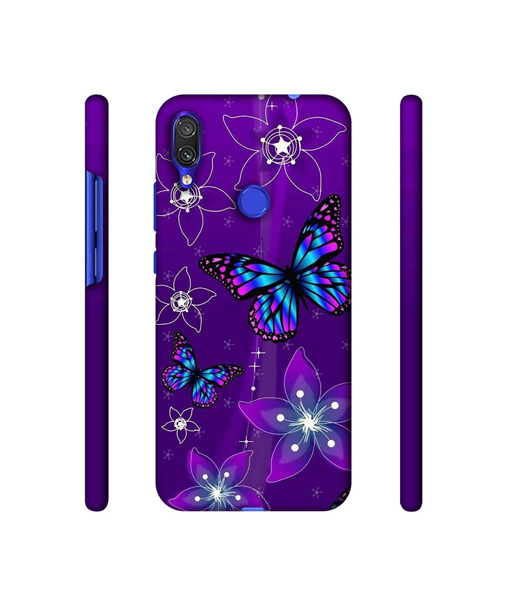 Amazon Brand - Solimo Designer Butterflies 3D Printed Hard Back Case Mobile Cover for Xiaomi Redmi Note 7 Pro