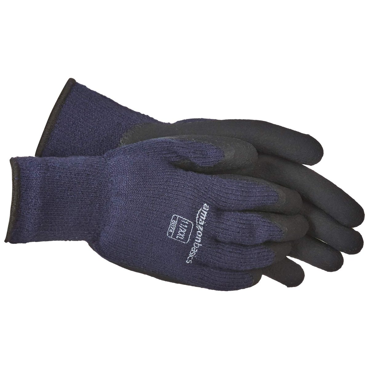AmazonBasics Foam Latex Coated Acrylic Liner Winter Gloves with Touch Screen Capability - Size 9 / L