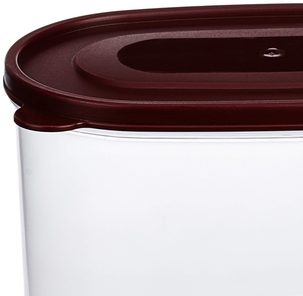 Amazon Brand - Solimo Set of 2 Kitchen Storage Containers (1650 ml, 950 ml), Brown