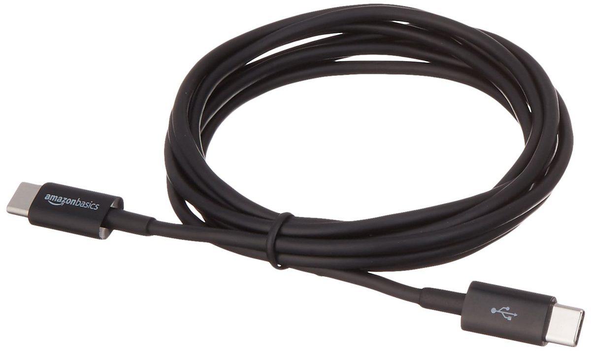 AmazonBasics USB Type-C to USB Type-C 2.0 Cable