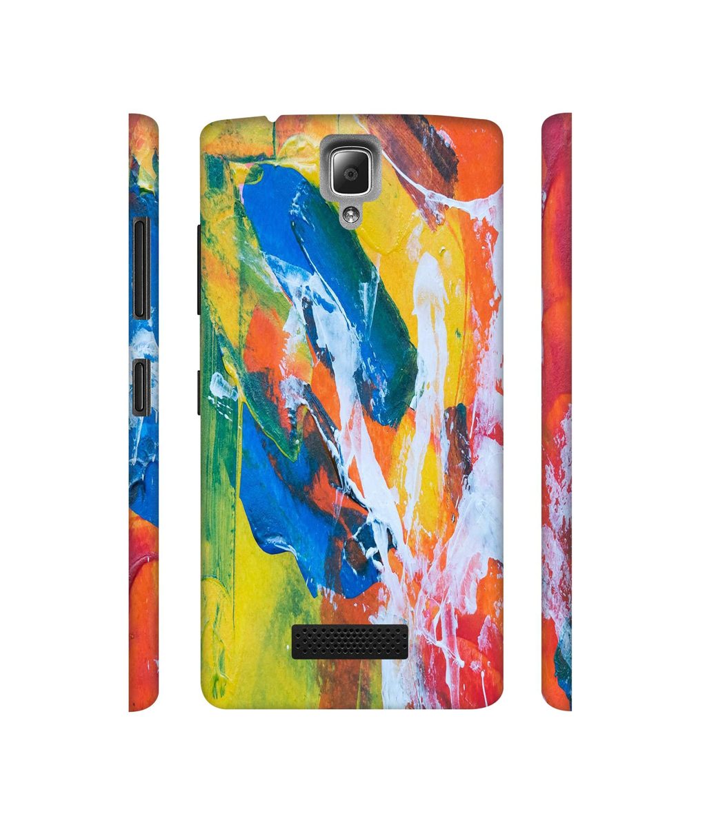 Amazon Brand - Solimo Designer Multicolor Paint On Wall 3D Printed Hard Back Case Mobile Cover for Lenovo A2010