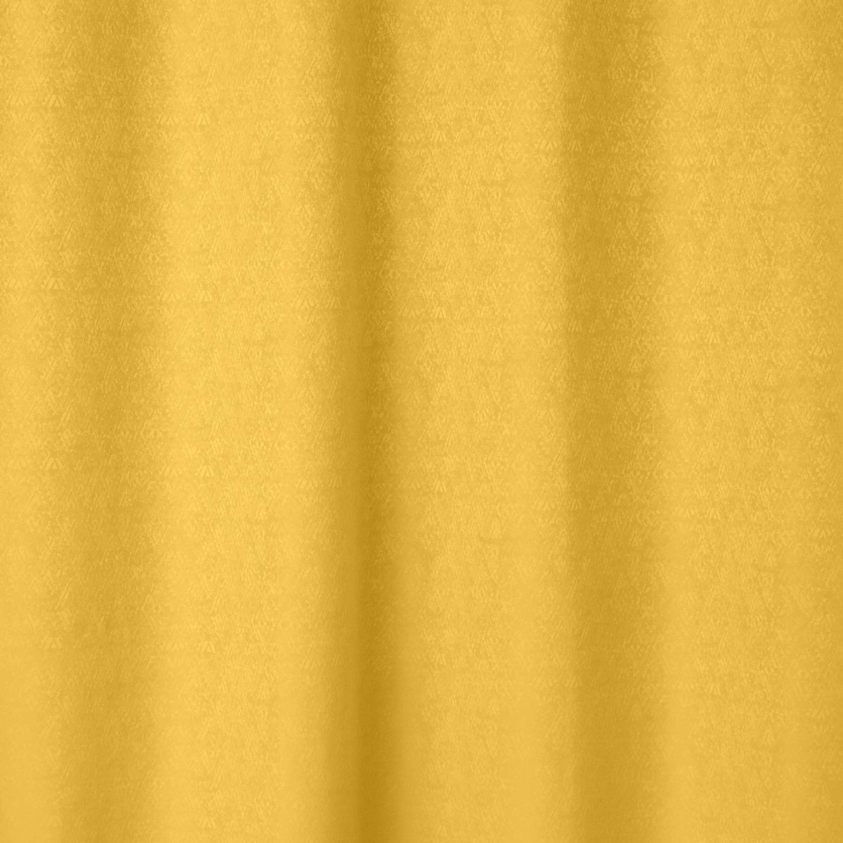 Amazon Brand - Solimo Magnolia Door Curtain, 7 feet - Set of 2 (Spanish Yellow)