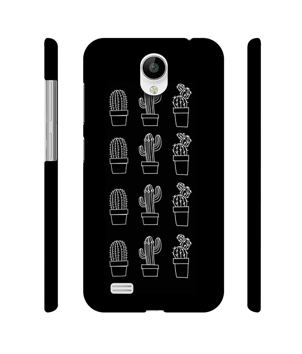 Amazon Brand - Solimo Designer Cactus Design 3D Printed Hard Back Case Mobile Cover for Vivo Y21L