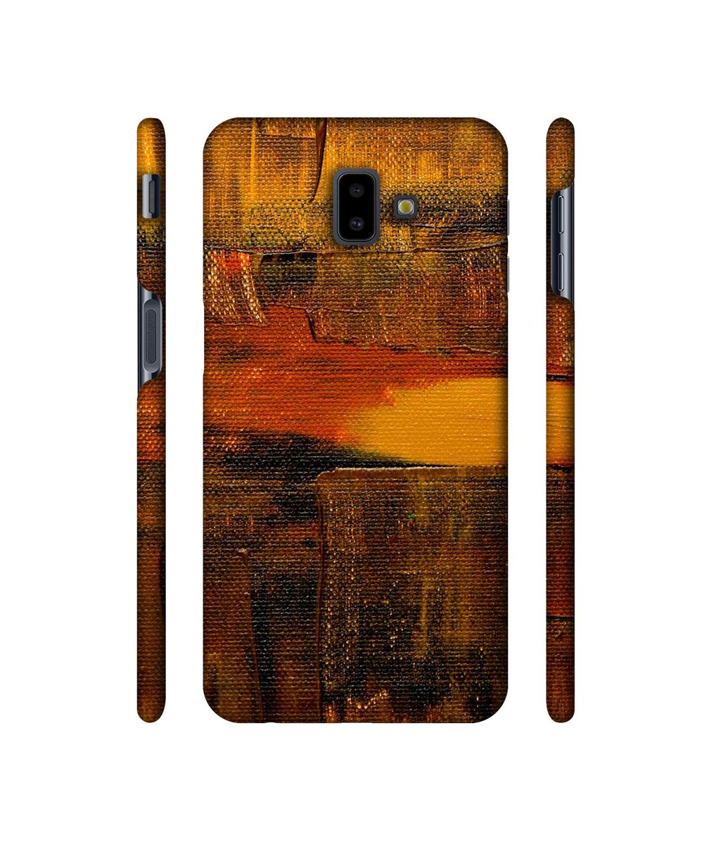 Amazon Brand - Solimo Designer Brown Shade Mashup 3D Printed Hard Back Case Mobile Cover for Samsung Galaxy J6 Plus