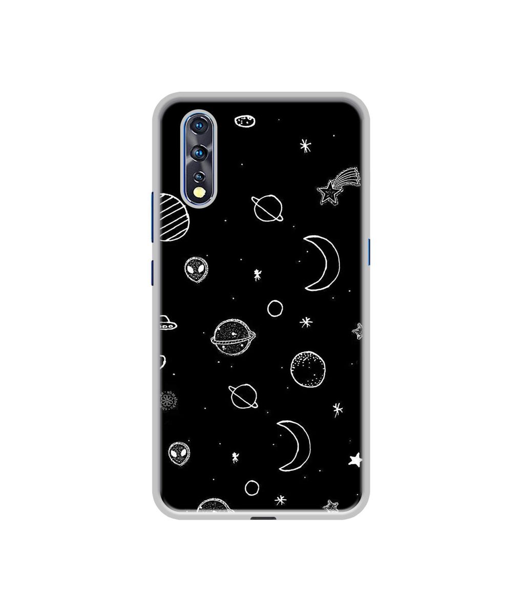 Amazon Brand - Solimo Designer Solar System UV Printed Soft Back Case Mobile Cover for Vivo Z1x