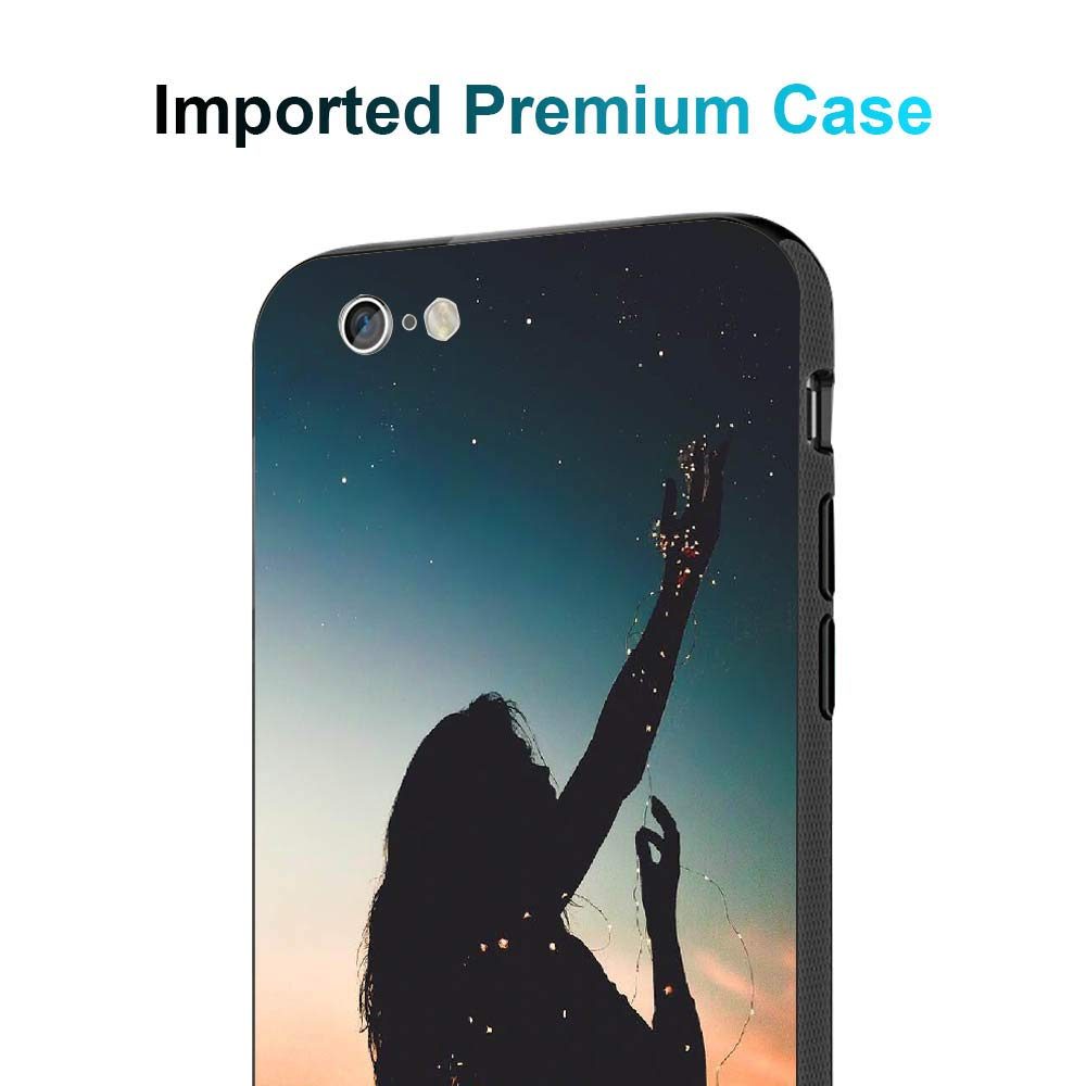 Amazon Brand - Solimo Designer Star Printed Hard Back Case Mobile Cover for Apple iPhone 8/7 (D1285)