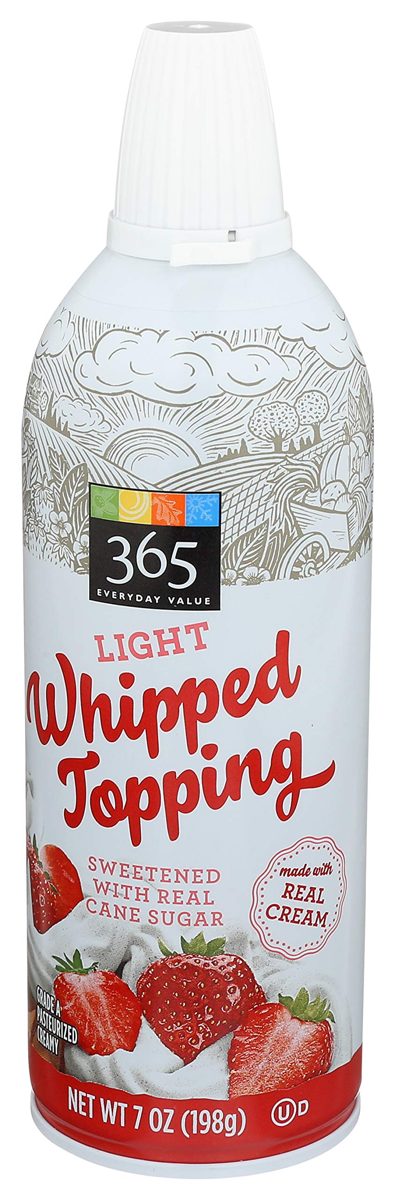 365 Everyday Value, Real Dairy Whipped Cream, 7 oz