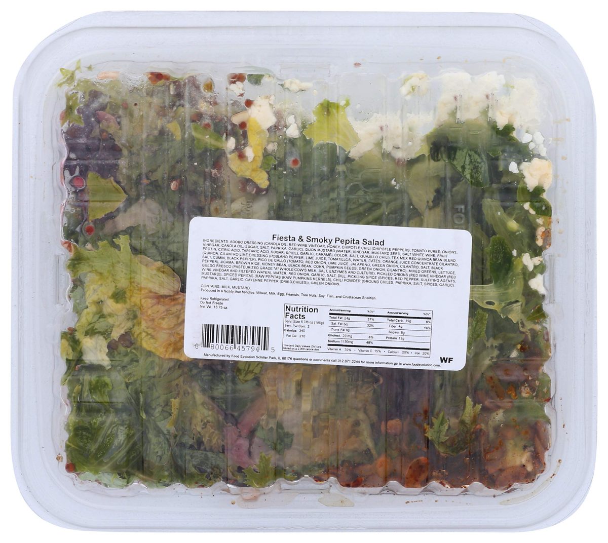 Fresh & Ready Foods Fiesta & Smokey Pepita Salad, 13 oz