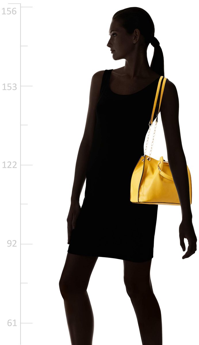 Flavia Women's Handbag (Yellow)