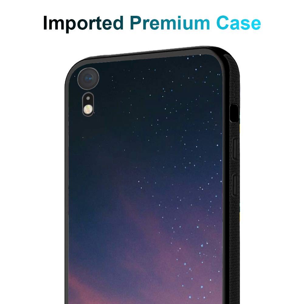 Amazon Brand - Solimo Designer Star Printed Hard Back Case Mobile Cover for Apple iPhone XR (D1267)