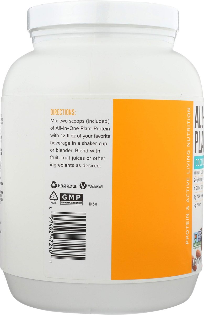 Whole Foods Market, All-In-One Plant Protein, Coconut Almond, 30 oz