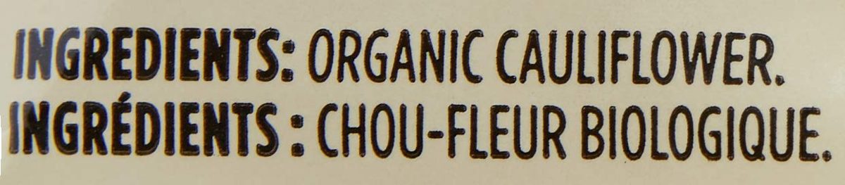 365 EVERYDAY VALUE Organic Cauliflower Florets, 10 OZ