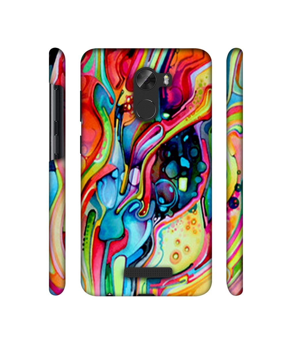 Amazon Brand - Solimo Designer Multicolor Drop 3D Printed Hard Back Case Mobile Cover for Gionee A1 Lite