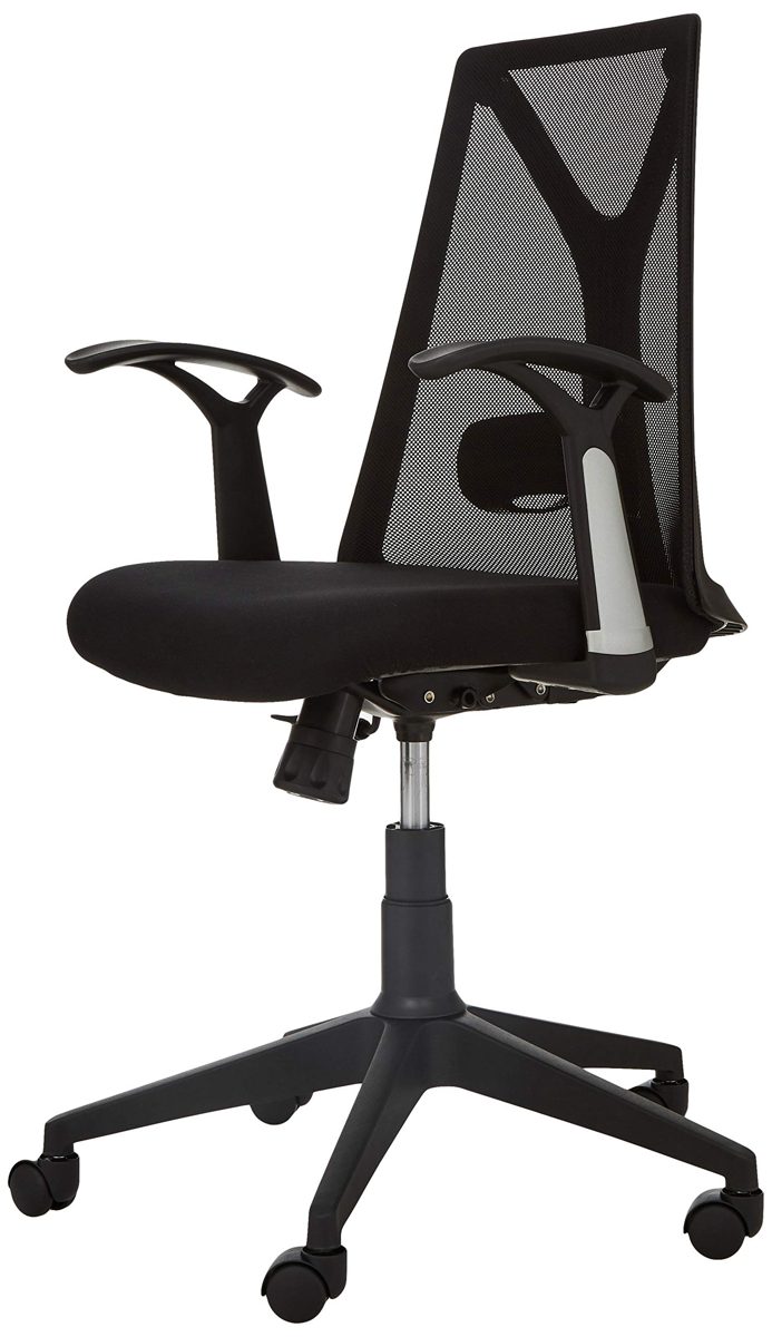 Amazon Brand - Solimo Zurich Mid Back Mesh Office Chair
