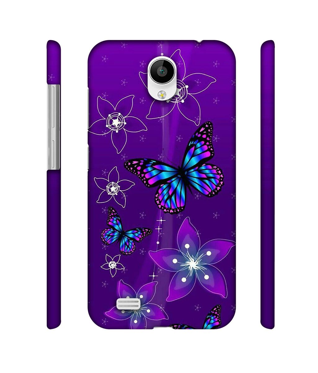 Amazon Brand - Solimo Designer Butterflies 3D Printed Hard Back Case Mobile Cover for Vivo Y21L
