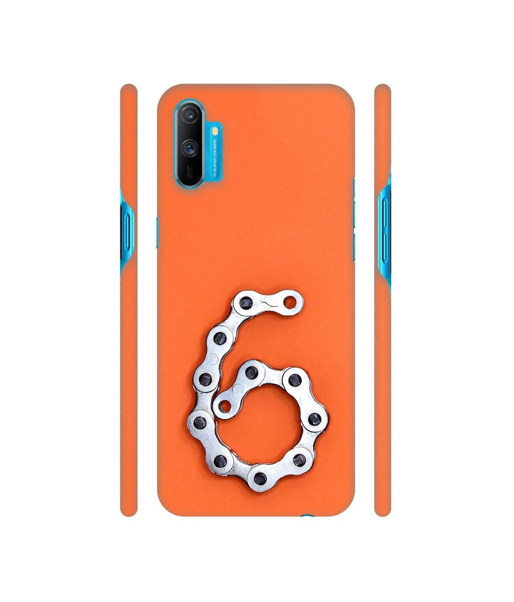 Amazon Brand - Solimo Designer Number Six 3D Printed Hard Back Case Mobile Cover for Realme C3