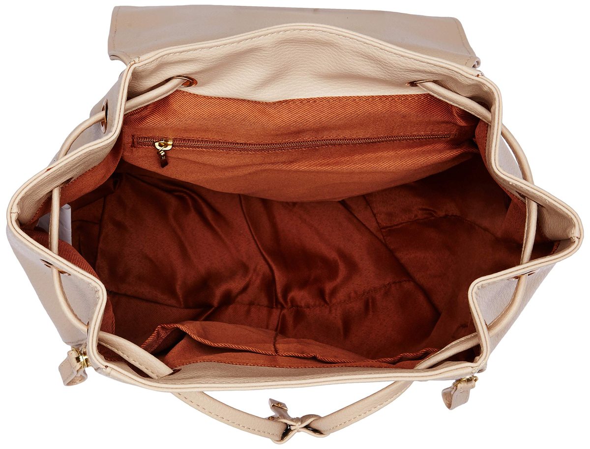 Amazon Brand - Eden & Ivy Women's Backpack Bag (Off-White)