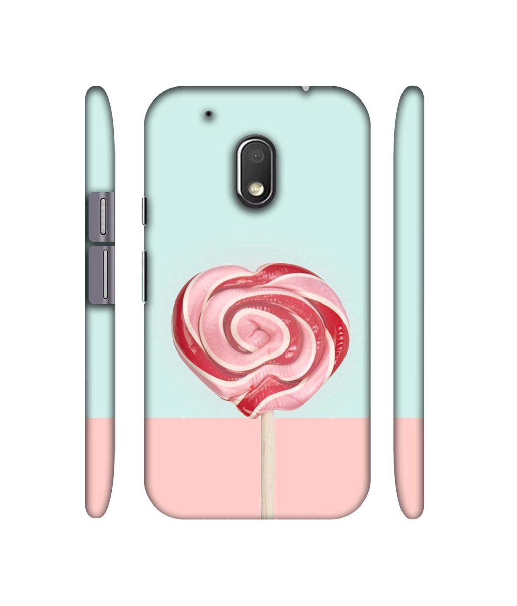 Amazon Brand - Solimo Designer Round Candy 3D Printed Hard Back Case Mobile Cover for Motorola Moto G4 Play