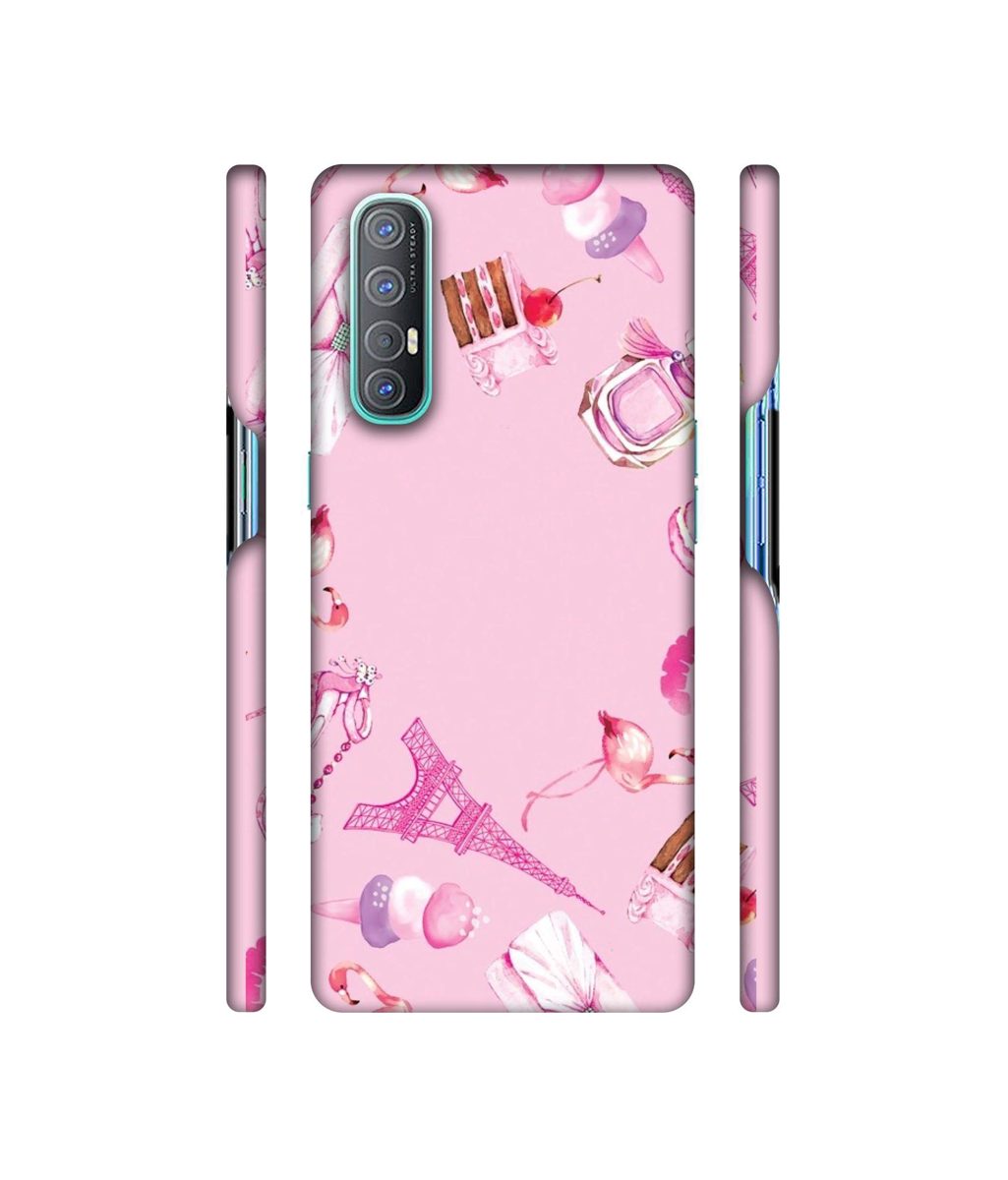 Amazon Brand - Solimo Designer Ladies Accessories 3D Printed Hard Back Case Mobile Cover for Oppo Reno 3 Pro