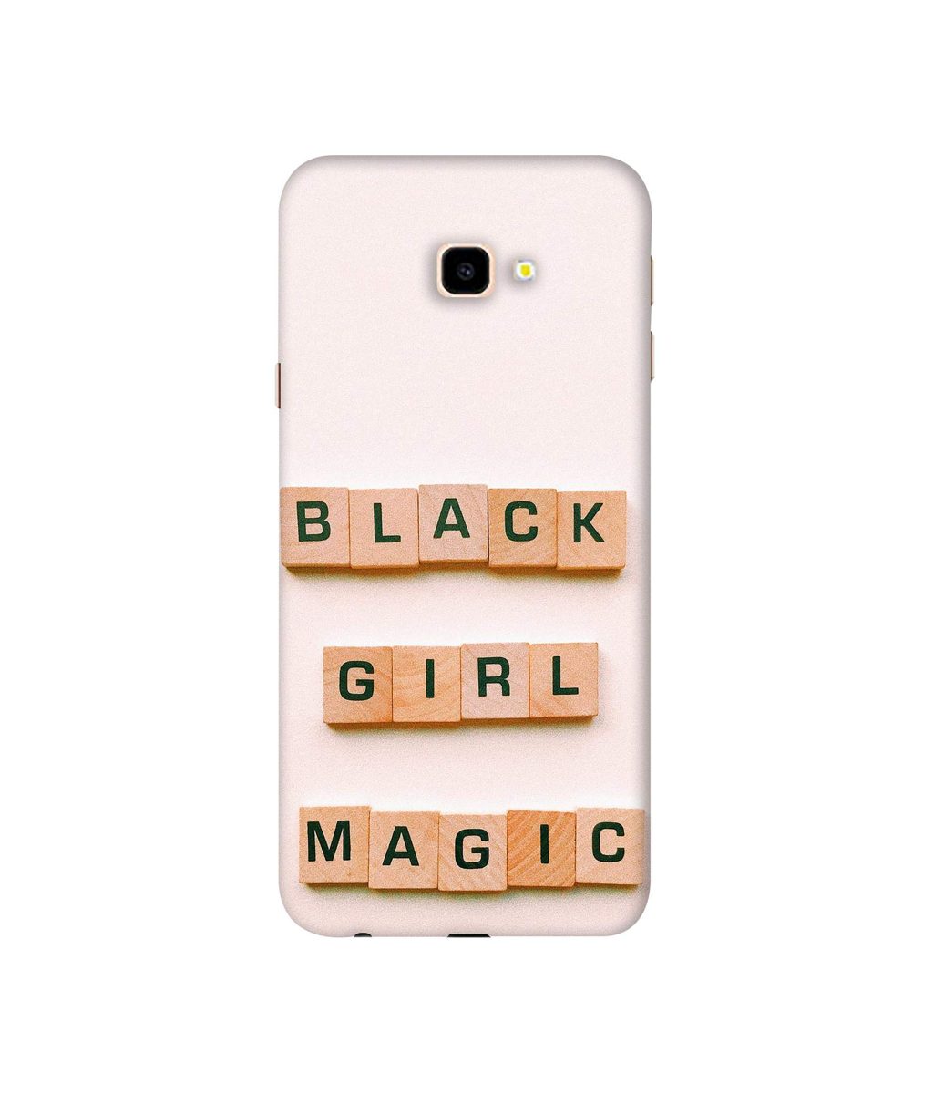Amazon Brand - Solimo Designer Black Girl Magic 3D Printed Hard Back Case Mobile Cover for Samsung Galaxy J4 Plus
