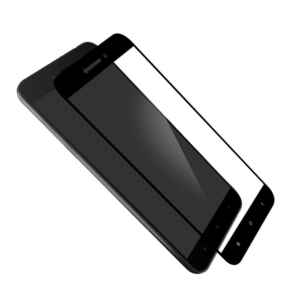 Amazon Brand - Solimo Full Body Tempered Glass for Redmi 5A, with Installation kit