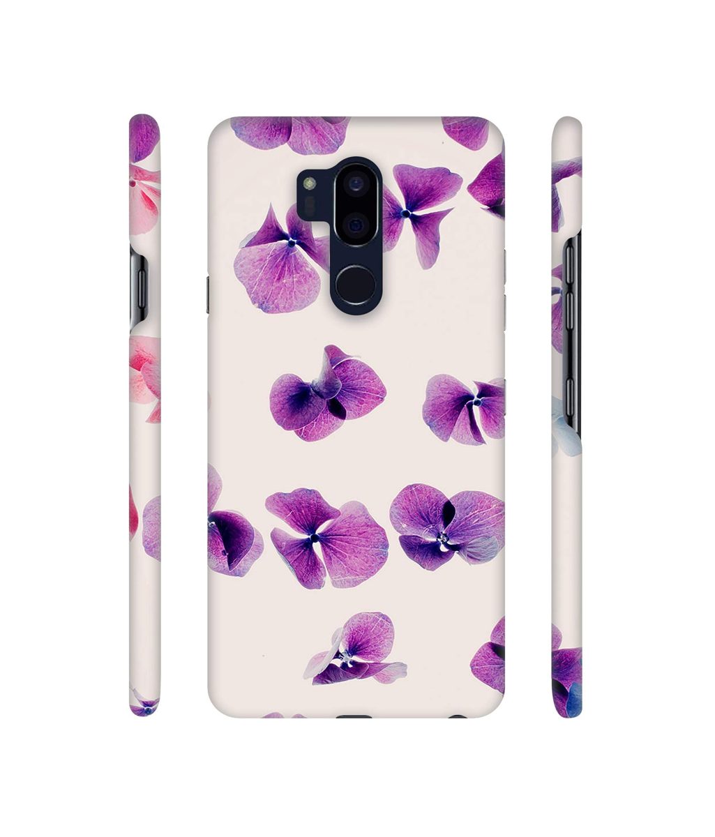 Amazon Brand - Solimo Designer Lily Petal 3D Printed Hard Back Case Mobile Cover for LG G7 ThinQ
