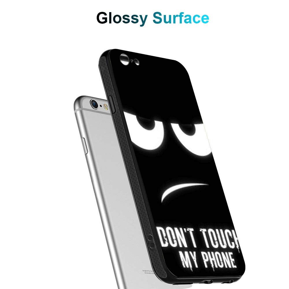 Amazon Brand - Solimo Designer Don't Touch My Mobile Printed Hard Back Case Mobile Cover for Apple iPhone 8/7 (D1153)