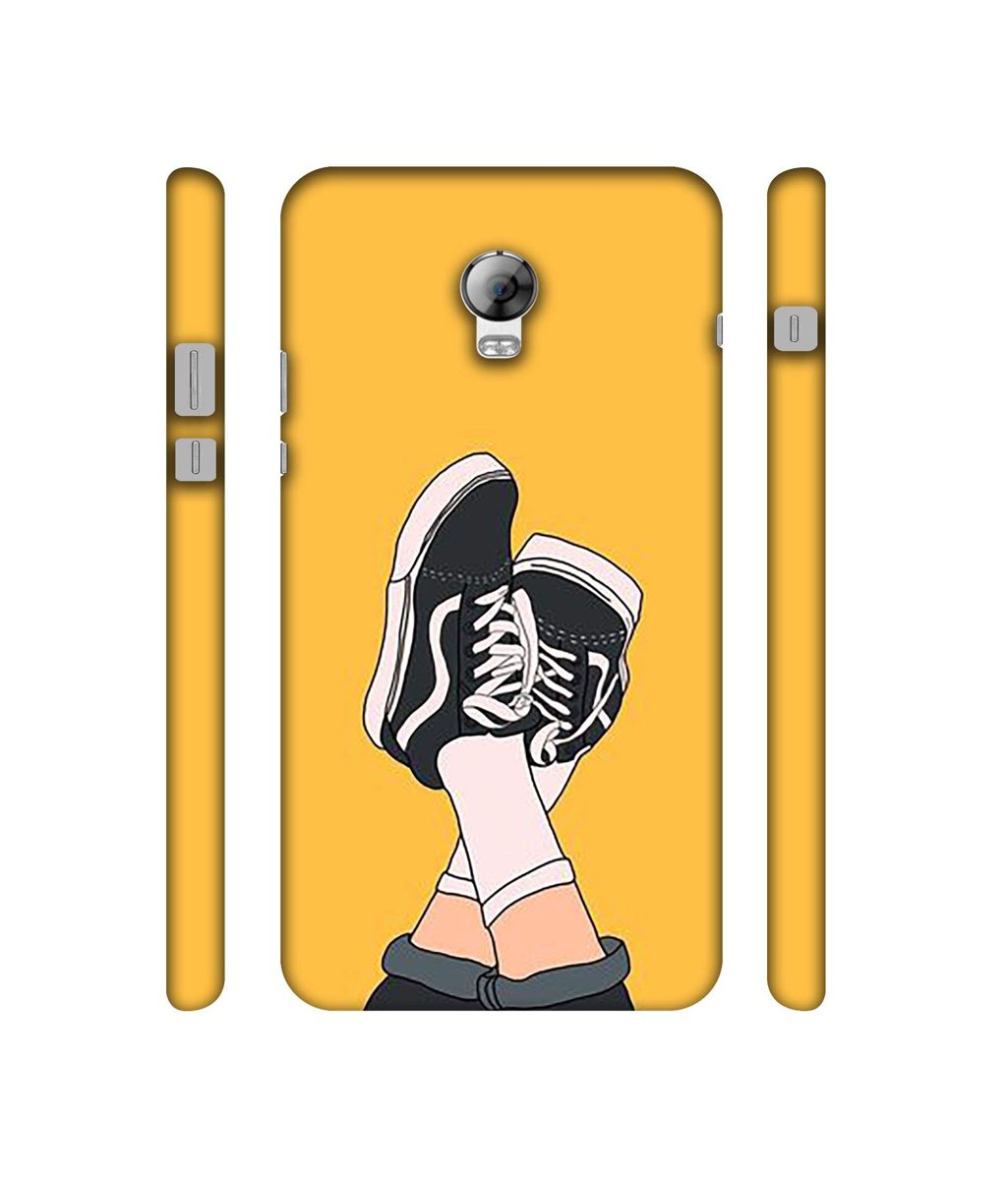 Amazon Brand - Solimo Designer Boy Shoes Pattern 3D Printed Hard Back Case Mobile Cover for Lenovo Vibe P1