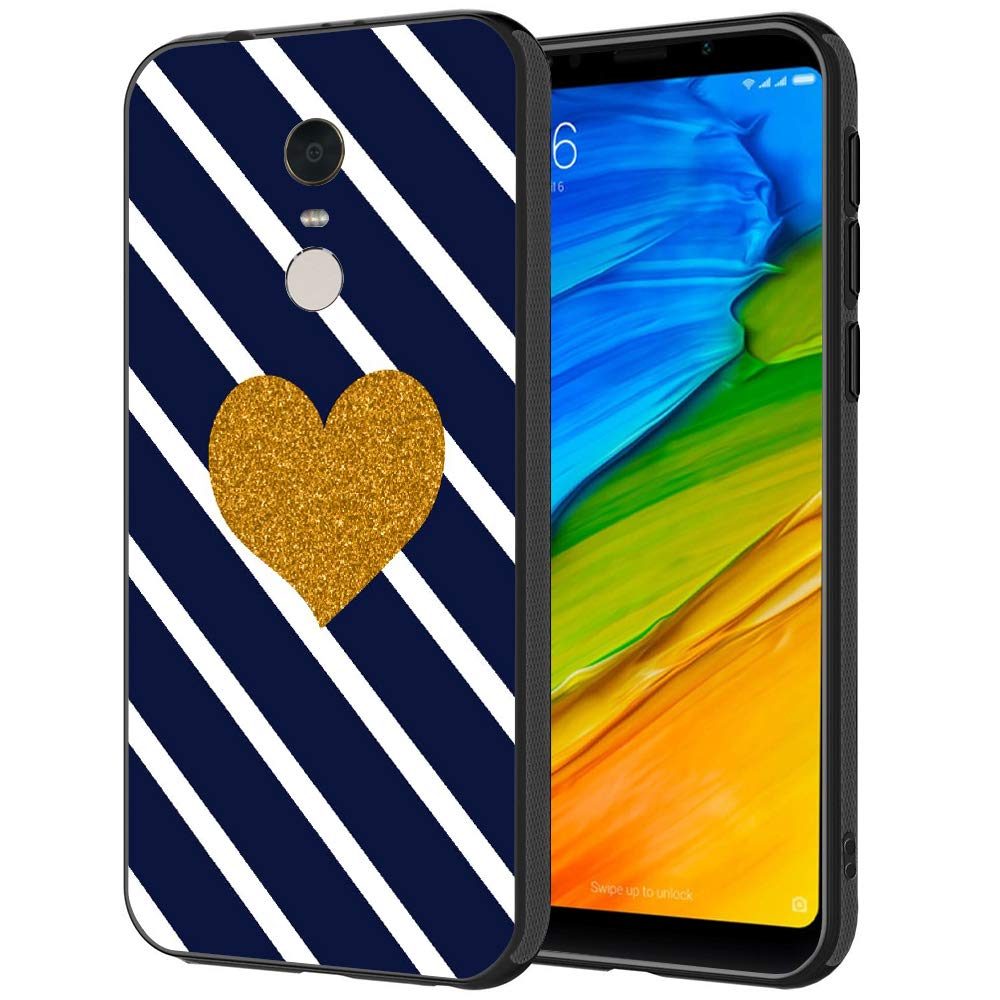 Amazon Brand - Solimo Designer Hearts Printed Hard Back Case Mobile Cover for Xiaomi Redmi 5 (D1143)