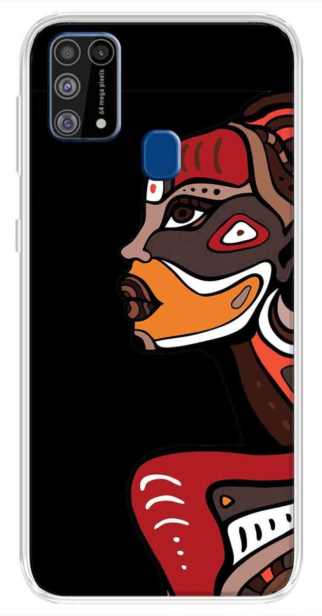 Amazon Brand - Solimo Designer Multicolor Cartoon Printed Soft Back Case Mobile Cover for Samsung Galaxy M31