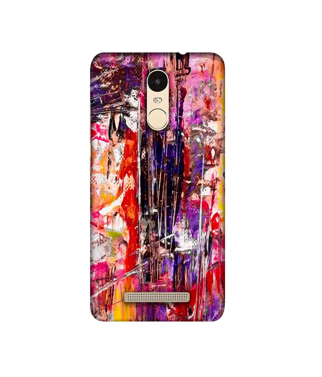 Amazon Brand - Solimo Designer Mashup of Multicolor 3D Printed Hard Back Case Mobile Cover for Xiaomi Redmi Note 3