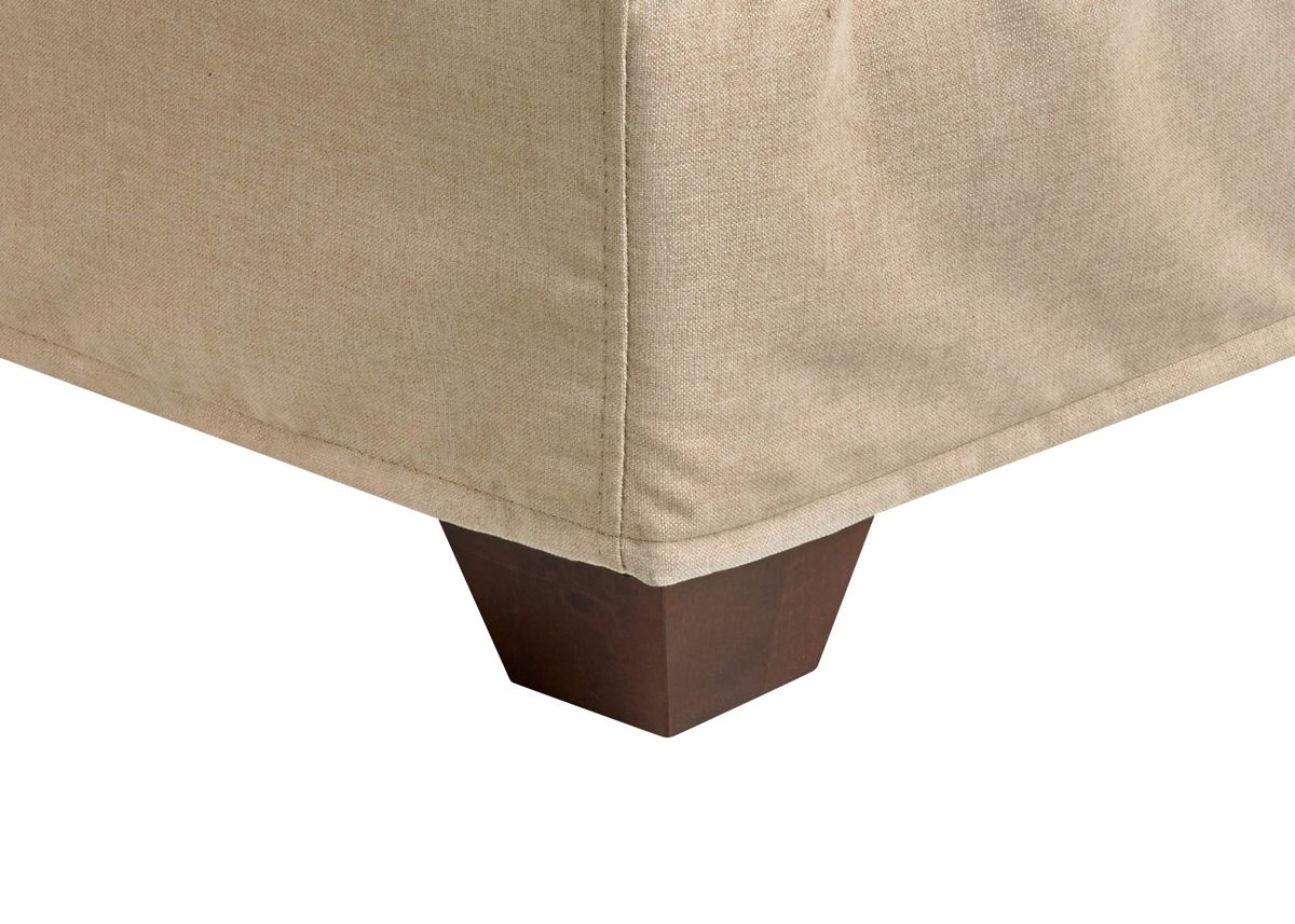 Amazon Brand – Stone & Beam Conner Slipcover Sofa Couch, 90"W, Linen