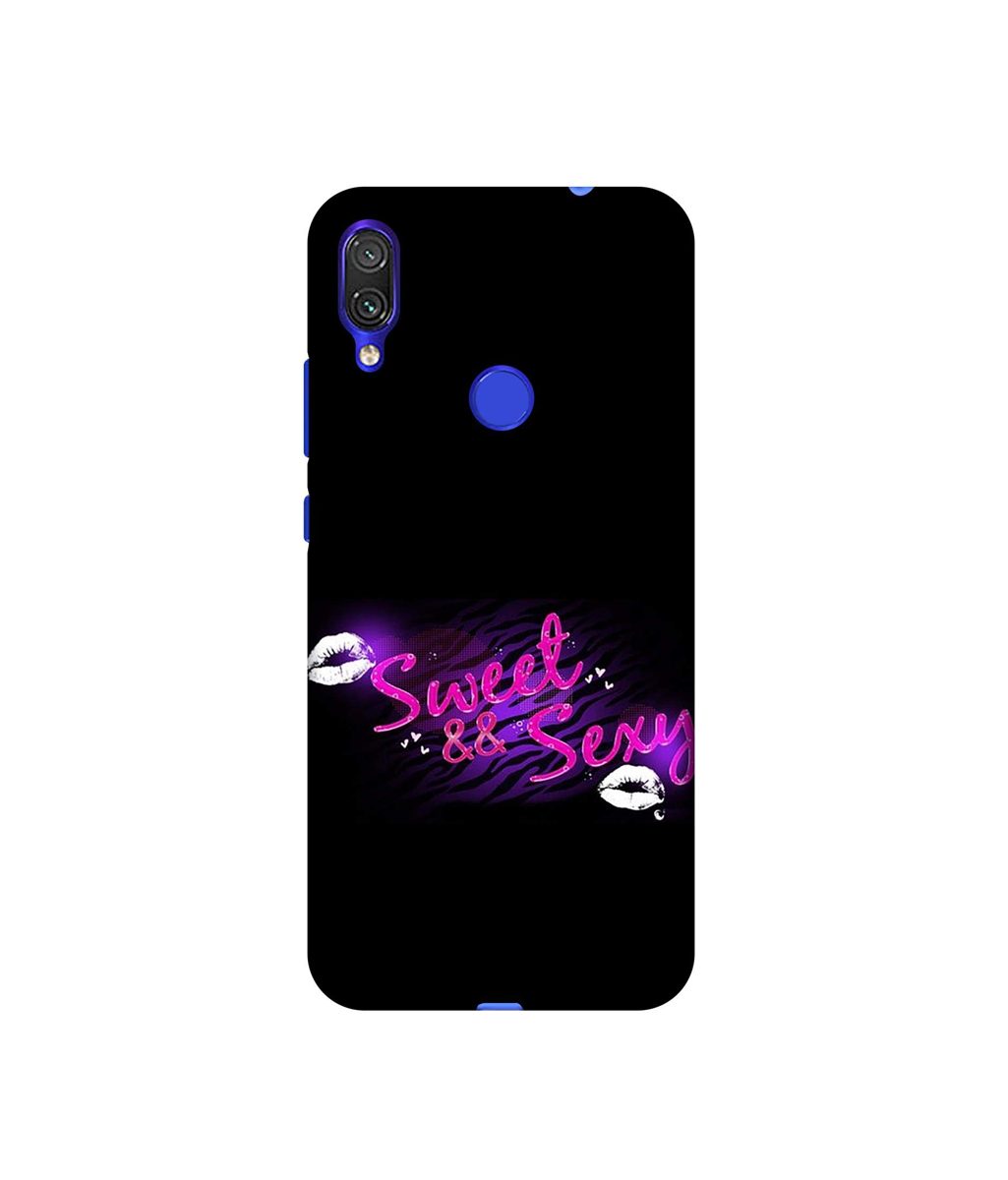 Amazon Brand - Solimo Designer Sweet and Sexy 3D Printed Hard Back Case Mobile Cover for Xiaomi Redmi Note 7 Pro