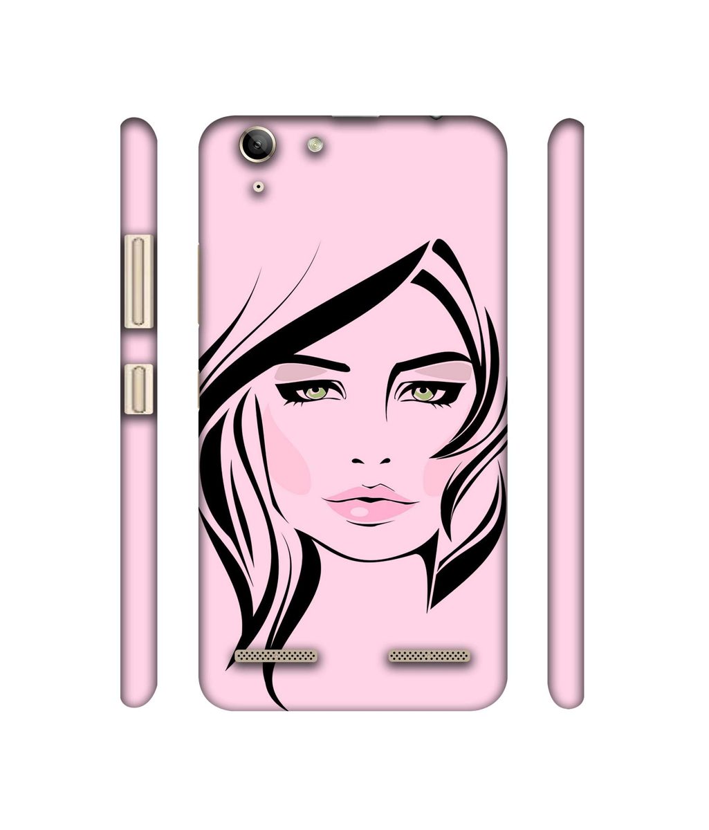 Amazon Brand - Solimo Designer Pink Lady Pattern 3D Printed Hard Back Case Mobile Cover for Lenovo Vibe K5 Plus