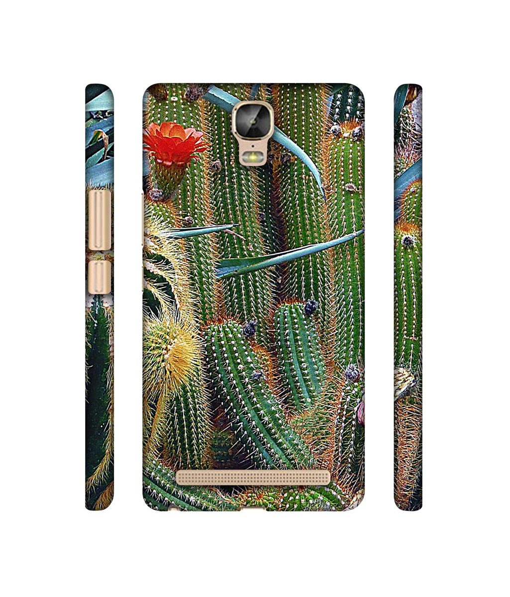 Amazon Brand - Solimo Designer Cactus 3D Printed Hard Back Case Mobile Cover for Gionee Marathon M5 Plus