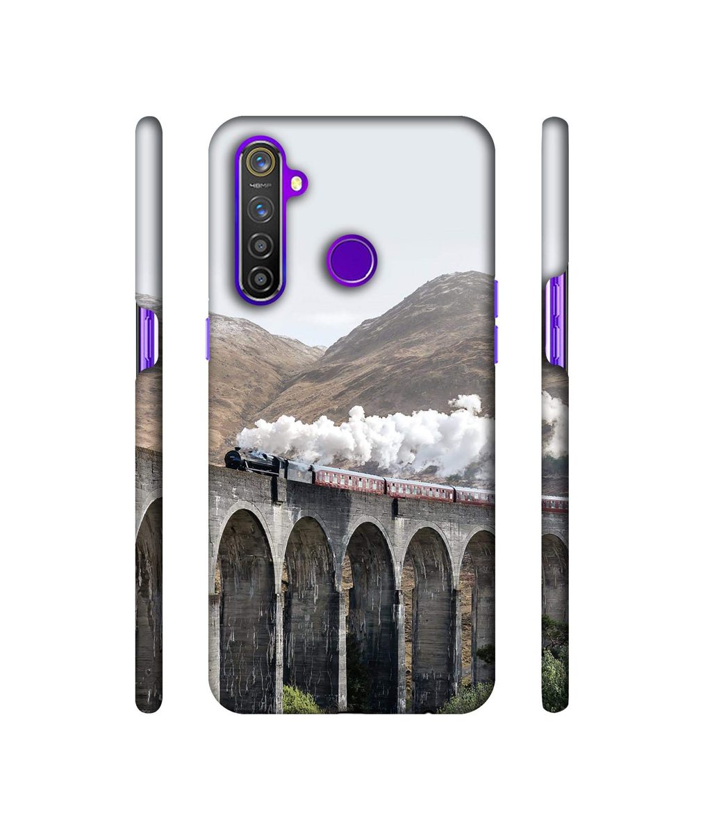 Amazon Brand - Solimo Designer Steam Train 3D Printed Hard Back Case Mobile Cover for Realme 5 Pro