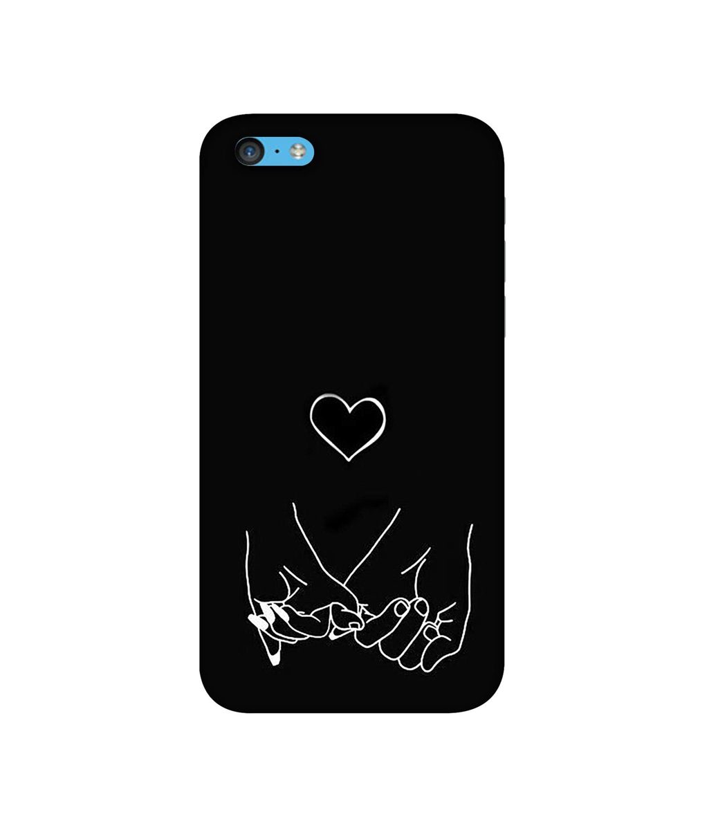 Amazon Brand - Solimo Designer Holding Hands 3D Printed Hard Back Case Mobile Cover for Apple iPhone 5C